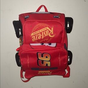 Red Cars Themed small Backpack